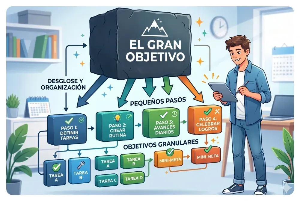 Objetivos para vencer la procrastinación